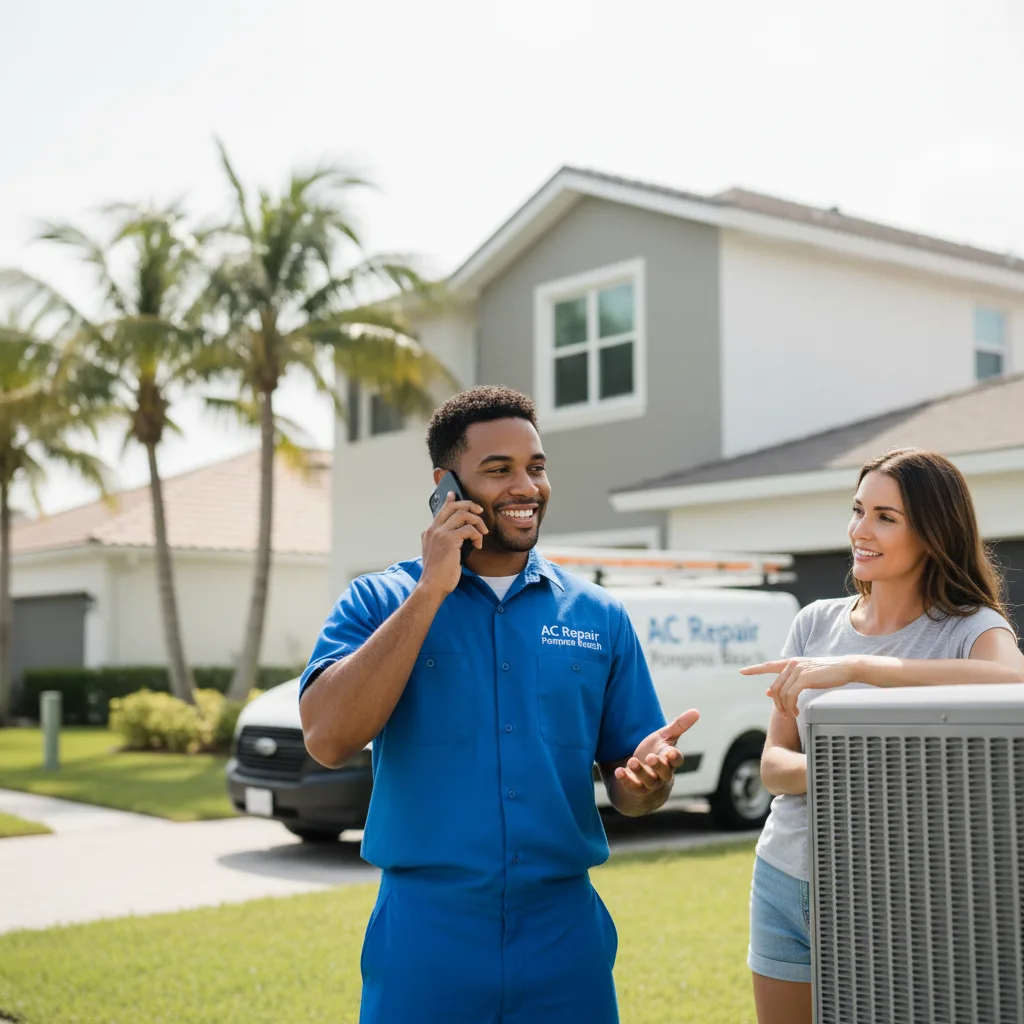 AC Repair Pompano Beach customer support in Pearblossom